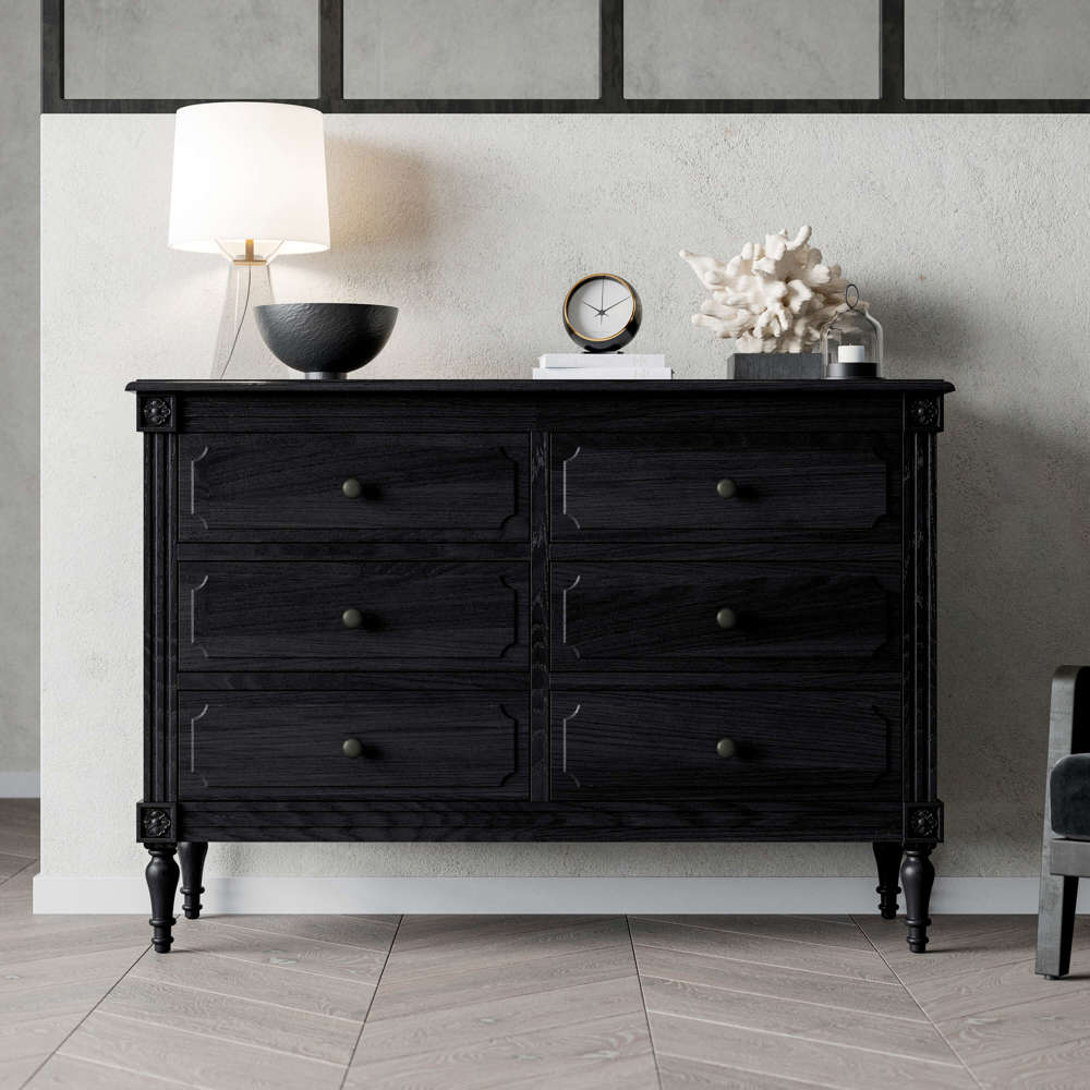 Casterton 6 Drawer Wide Chest